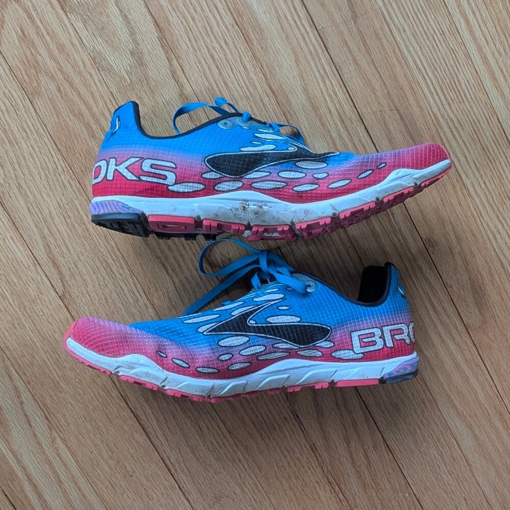 Brooks Mach 14 Women's 11 Cross Country Track Flats Spikes Running Shoes Racing - Picture 2 of 15
